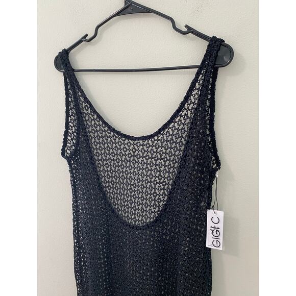 New GIGI C Women's Slit Swim Coverup Size Large - Picture 2 of 4